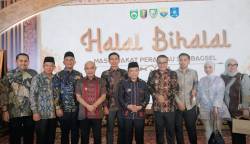 Pererat Silaturahmi, Bupati M Syukur Hadiri Halal Bihalal Sumbagsel