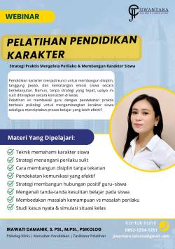 Wujudkan Generasi Berkarakter Dinas Pendidikan Tanjabtim Siap Gelar Traning Hadirkan Pshikolog Berkompeten 