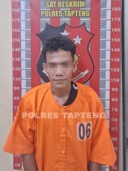Polres Tapteng Ringkus Pria Pelaku Pencabulan Anak di Bawah Umur 
