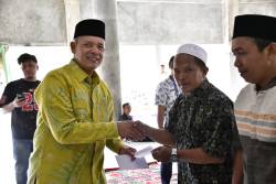 BAZNAS Kota Tangerang Salurkan Bantuan Bangun Kamar Wudhu Masjid Al Huda Hutanabolon Tapteng