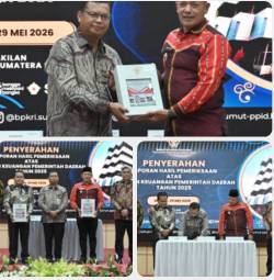Pemkab Tapanuli Tengah Raih Opini WTP dari BPK RI Tahun Pertama Kepemimpinan Masinton - Mahmud