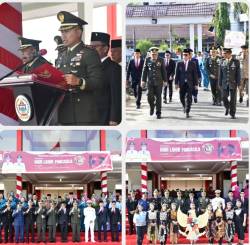 Pemkab Tapteng Gelar Upacara Hari Lahir Pancasila 2026, Dandim 0211/TT Bertindak sebagai Pembina Upacara 