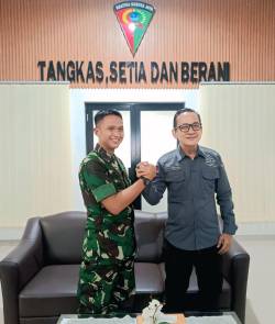 PJS Babel Perkuat Sinergi dengan Yonif 147, Dukung Pembentukan Kodam dan Batalyon di Setiap Kabupaten