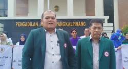 Ratusan Nakes Gelar Aksi Damai di PN Pangkalpinang, Beri Dukungan Moral untuk dr Ratna Setia Asih