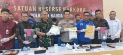 Polresta Banda Aceh, Berhasil Mengamankan 4 Kg Narkoba Jenis Sabu