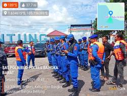 Polairud dan PT Timah Lakukan Penertiban, Aktivitas Tambang Ilegal di Teluk Kelabat Dalam Jadi Sorotan