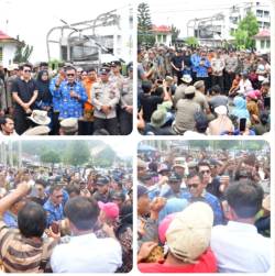 Bupati Tapteng Temui Masyarakat Penyampaian Aspirasi Bantuan Jadup