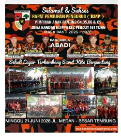 RPP PAR Pemuda Pancasila Desa Bandar Klippa Tahap Kedua Sukses Digelar