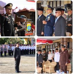 80 Tahun Mengabdi Untuk Masyarakat, Polres Tapteng Gelar Upacara dan Syukuran HUT Bhayangkara