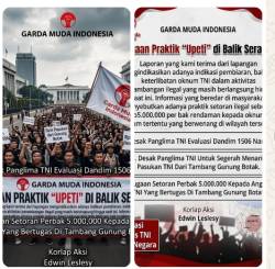 Bantah Tuduhan 'Upeti' di Gunung Botak, Dandim 1506/Namlea Cium Indikasi Provokasi dari Aktor Tambang Ilegal