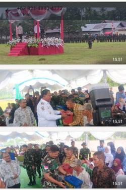 UPACARA PEMBUKAAN BAKTI TNI AD KODAM XV/PTM TA 2026 DI PROVINSI MALUKU