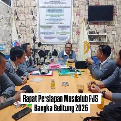 DPD PJS Babel Gelar Musdalub 2026, Perkuat Konsolidasi Organisasi Menuju Konstituen Dewan Pers