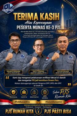 Ketum dan Sekjen DPP PJS Ajak Seluruh Pengurus Bersatu Songsong Verifikasi Dewan Pers