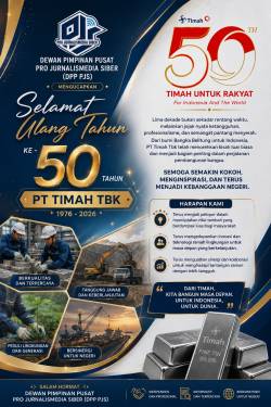 Sekjen DPP PJS Rikky Fermana: Lima Dekade PT Timah Tbk Adalah Jejak Ketangguhan Membangun Bangsa