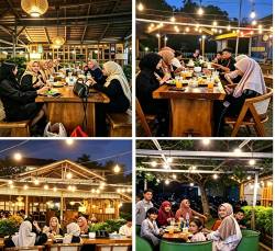 Duduk Basamo Cafe Tanjabtim: Serasa  Restoran, Harga Ramah Nuansa Bikin Kangen