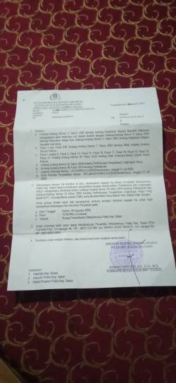 Berkaitan dengan PT GML Polda Babel Mulai Periksa Kades Dalil, ALMASTER Minta Delapan Kades Lain Ikut Dipanggil 