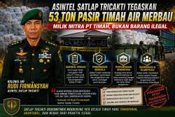 Asintel Satlap Tricakti Tegaskan 53 Ton Pasir Timah Air Merbau Milik Mitra PT Timah, Bukan Barang Ilegal