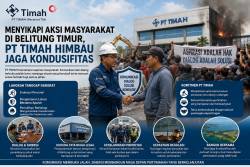 Menyikapi Aksi Masyarakat di Belitung Timur, PT TIMAH (Persero) Tbk Himbau Jaga Kondusifitas