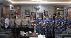 Kapolda Aceh Terima Silaturahmi Danlanud Sultan Iskandar Muda