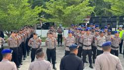215 Personel Polda Aceh dan Polresta Banda Aceh Amankan Expo Hari Damai Aceh