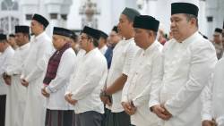 Kapolda Aceh Hadiri Peringatan Maulid Nabi di Masjid Raya Baiturrahman