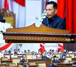 Paripurna DPRD Tanjabtim, Fraksi PAN Soroti Perlindungan Bahaya Kebakaran Karhutla & Pemukiman Penduduk