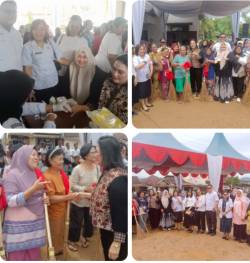 Sambut Hari Jadi ke-81 Kabupaten Tapteng, Dinkes Tapteng Gelar Bakti Sosial Pengobatan Gratis di Kelurahan Hutanabolon dan Tukka