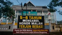 5–6 TAHUN MENGABDI, HONOR MALAH TERJUN BEBAS !