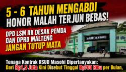 Tenaga Kontrak RSUD Masohi Dipertanyakan: Dari Rp1,5 Juta Kini Disebut Tinggal Rp700 Ribu per Bulan
