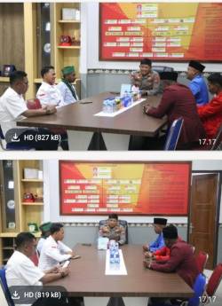 KAPOLRES BURU SILATURAHMI BERSAMA CIPAYUNG PIUS, PERKUAT SENERGI DAN KOMITMEN 