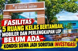 5 RKB Berdiri, Siswa SD Kristen Haruru Kesulitan Meja - Kursi: Ketua LSM IIK Desak Disdik Malteng Turun Tangan!