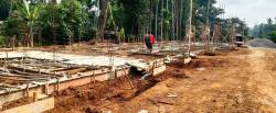 Progres Proyek Mess Kejari Tanjabtim-Kawasan Keramas "Tahap Pemasangan Pondasi & Sloof"