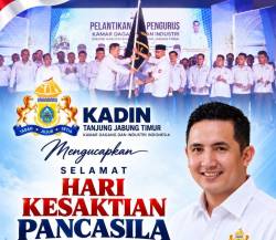 HKP 2026, Ketua KADIN Tanjabtim Apif Firmansyah: Saatnya Pengusaha Kawal Ekonomi Pancasila Yang Berkeadilan