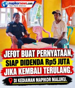 LAPORAN KEPALA PEMERINTAH NEGERI NUWELETETU BERAKHIR DAMAI!