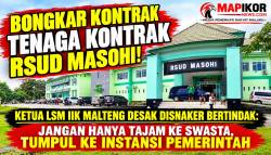 KETUA LSM IIK MALTENG DESAK DISNAKER BERTINDAK: JANGAN HANYA TAJAM KE SWASTA, TUMPUL KE INSTANSI PEMERINTAH