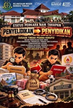 Kejari Bateng Naikkan Kasus Dugaan Korupsi Hibah KONI 2020–2024 ke Penyidikan