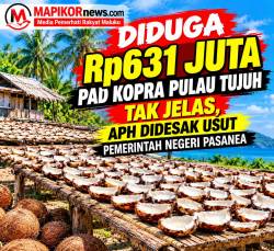 KASUS! “PAD PASANEA DISOROT! DUGAAN Rp631 JUTA HASIL KOPRA PULAU TUJUH DIPERTANYAKAN, MASYARAKAT TAGIH KETEGASAN APH”