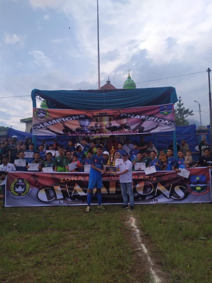 Desa Sukamanah Jadi Juara di Zona 2 Liga Desa Kabupaten Garut,Camat Bayongbong Sangat Apresiasi