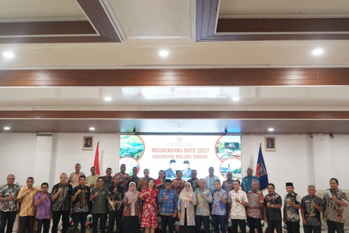Bupati Maluku Tengah Resmi Membuka Forum Musrenbang RKPD Tahun 2027 di Masohi