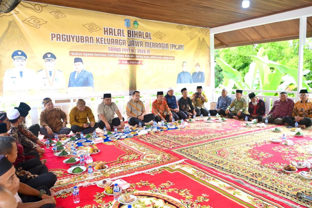 Hadiri Halal Bihalal PKJM. Bupati M. Syukur Didorong Jadi Gubernur Jambi