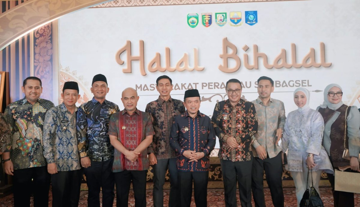 Pererat Silaturahmi, Bupati M Syukur Hadiri Halal Bihalal Sumbagsel