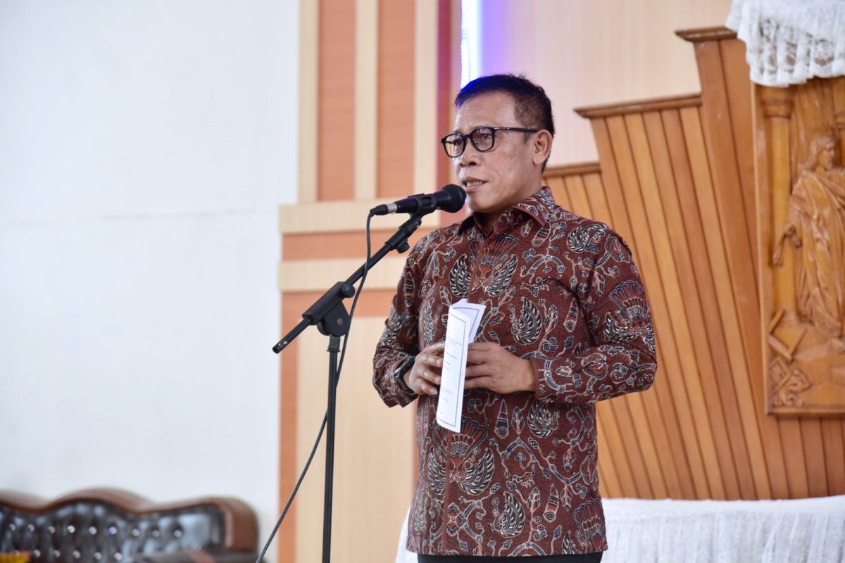 Hadiri Perayaan Paskah Raya GAMKI Tapteng, GAMKI Sibolga dan NHKBP Distrik IX STN, Bupati Tapteng :  Paskah Simbol Kebangkitan