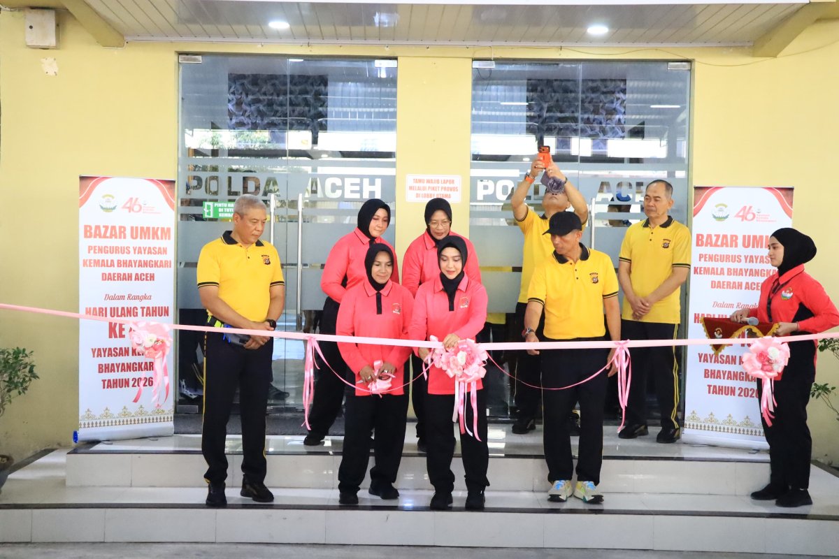Memperingati HUT Ke-46 YKB Tahun 2026, Bhayangkari Daerah Aceh Gelar Olahraga Bersama dan Bazar