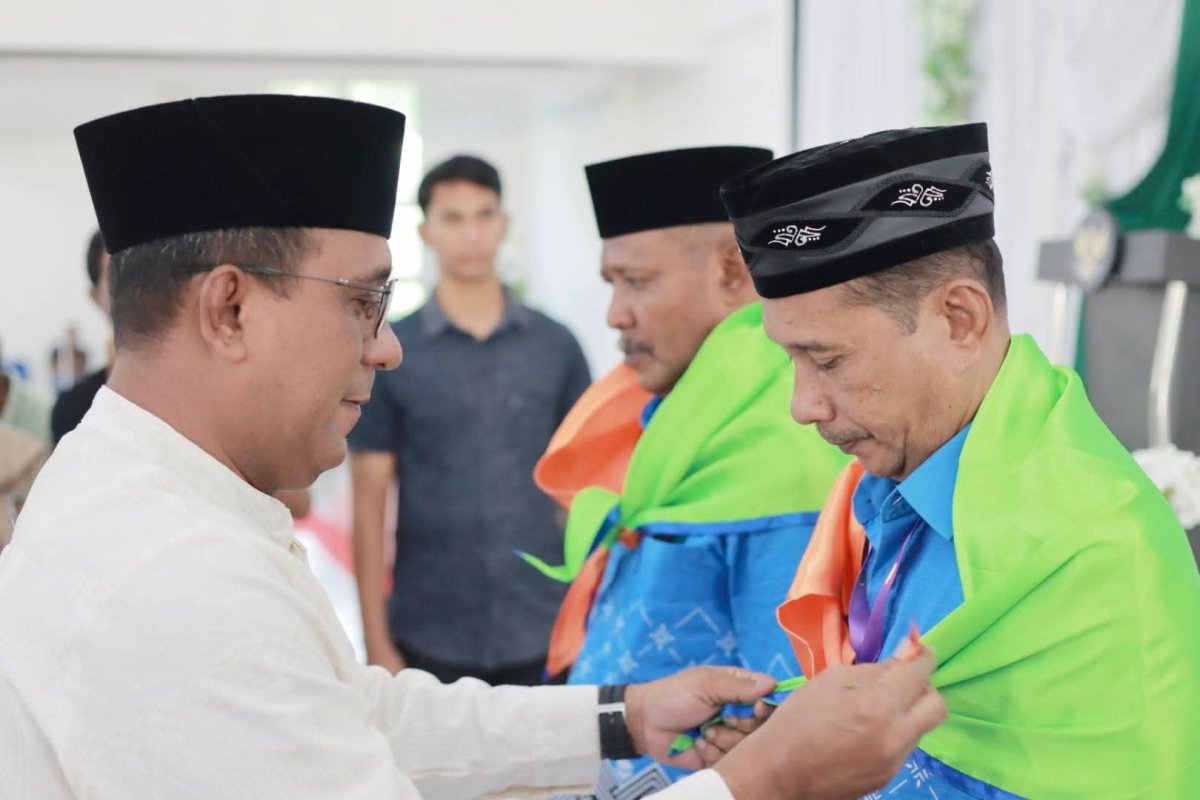 Bupati Maluku Tengah Melepas 47 Calon Jemaah Haji Asal Kabupaten Maluku Tengah  Tahun 1447 H / 2026 M