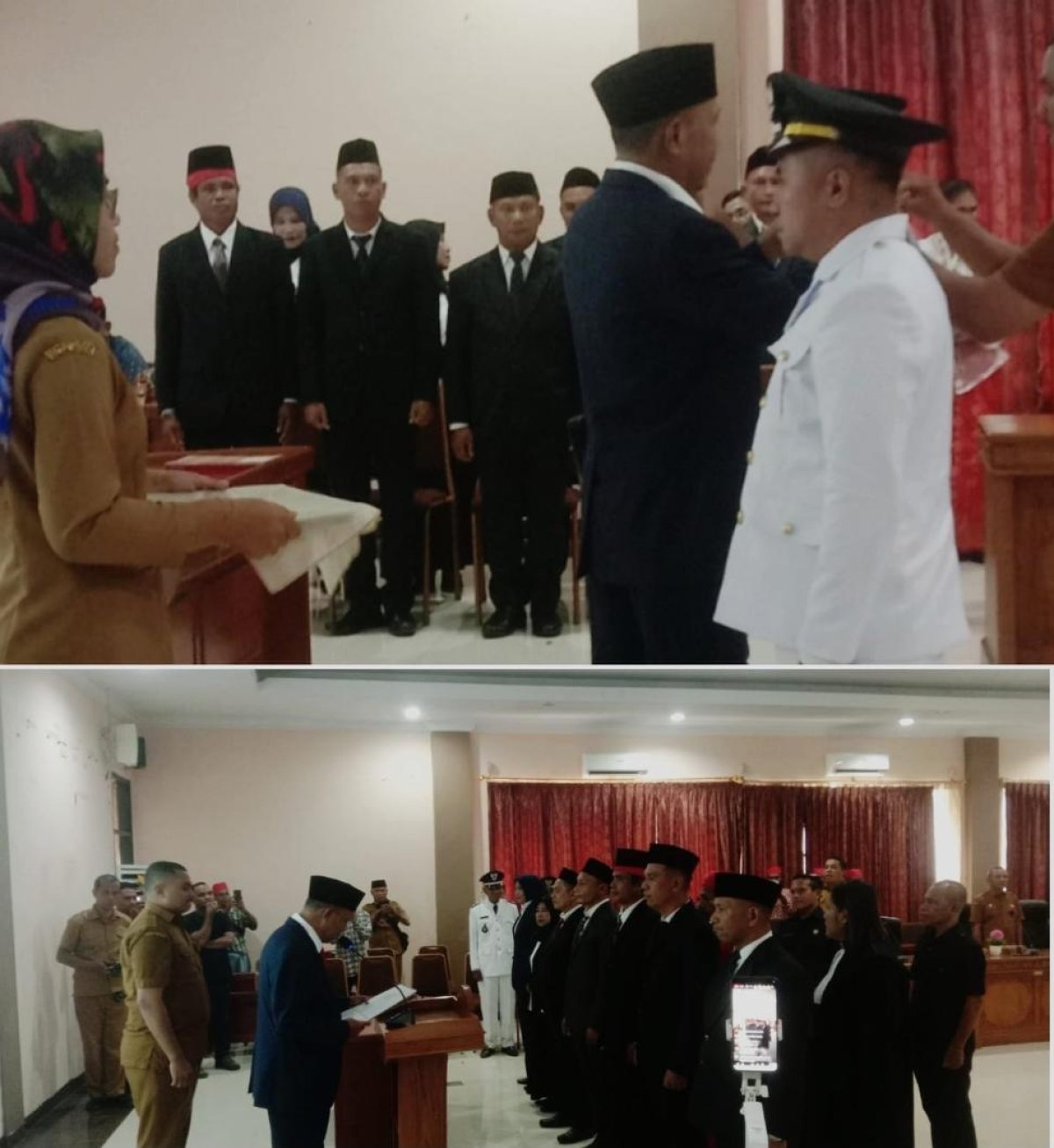 Rakib Sahubawa Sekda Malteng Melantik Sejumlah KPN dan Penjabat Negeri