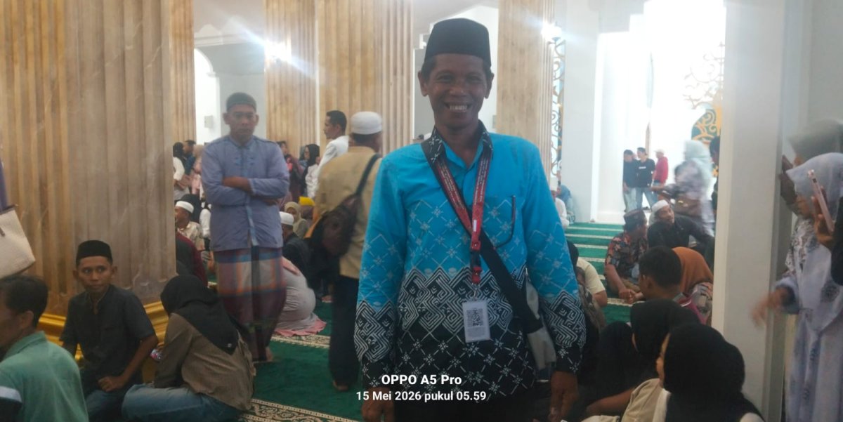 Teguh Melangkah, Warga Sungai Raya, Zaidul Tetap Berangkat Haji Meski Ditinggal Almarhumah Sang Istri