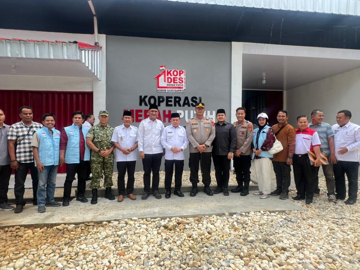 Bersama Gubernur, Wabup A. Khafidh Ikuti Zoom Meeting Peresmian 1.061 KDKMP, Merangin Genjot 215 KDKMP 