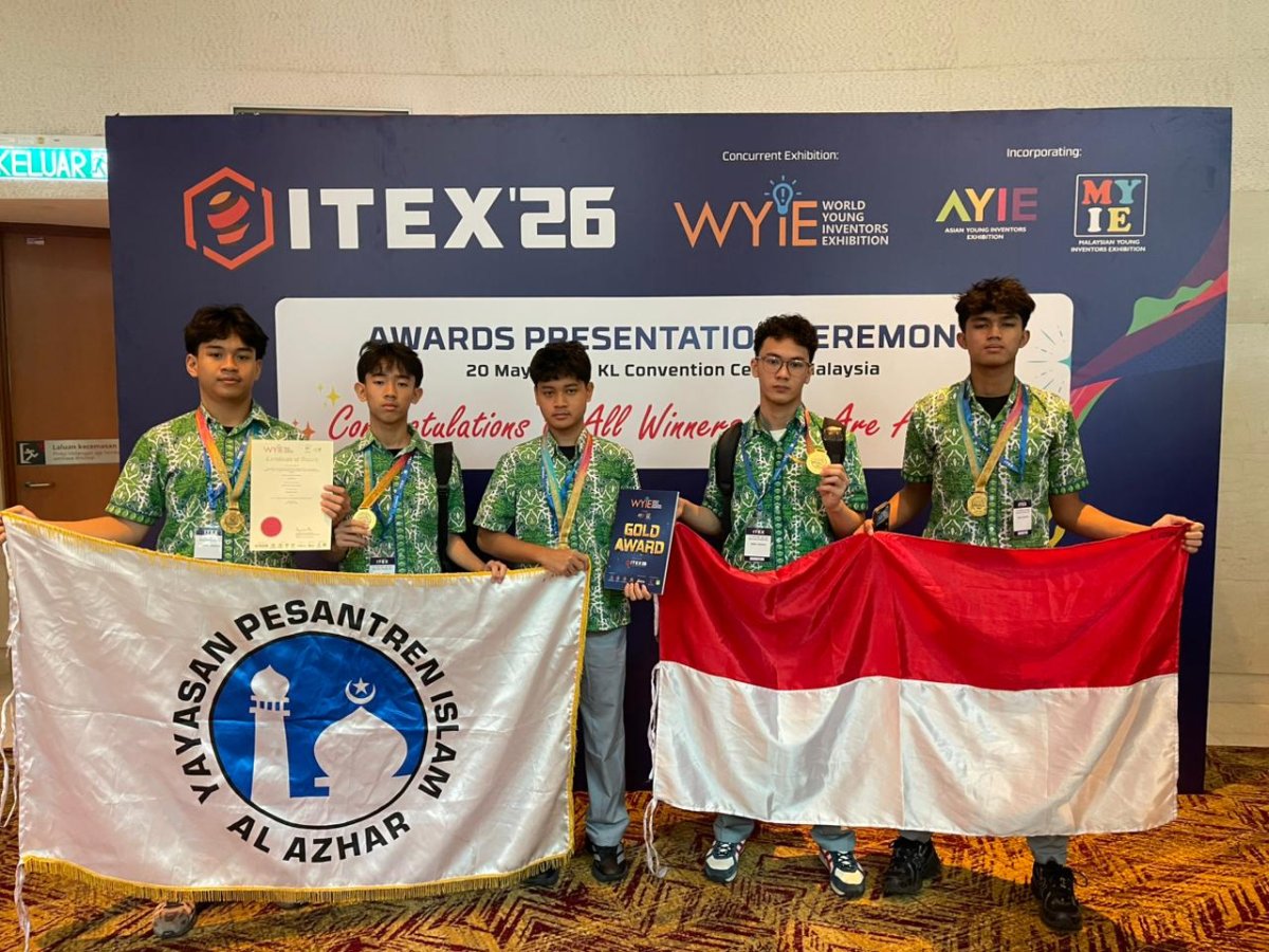 SMA Islam Al Azhar 8 Kota Bekasi Harumkan Nama Indonesia di Ajang WYIE 2026 Kuala Lumpur