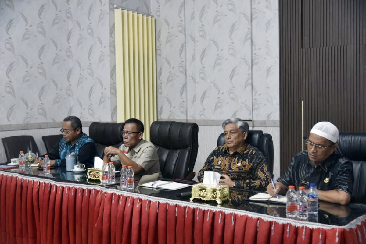 Bupati Tapteng Ikuti Koordinasi Satgas PRR Pascabencana Bersama Mendagri