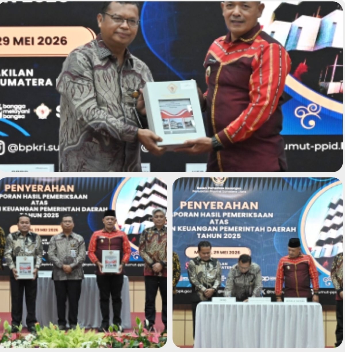 Pemkab Tapanuli Tengah Raih Opini WTP dari BPK RI Tahun Pertama Kepemimpinan Masinton - Mahmud